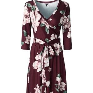 Elegant Floral Maxi Dress